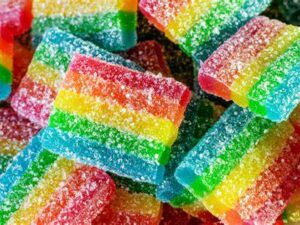 Rainbow Ribbon Gummies | 200mg THC [20pk] | Zips Edibles ** SALE * 3/$25 **