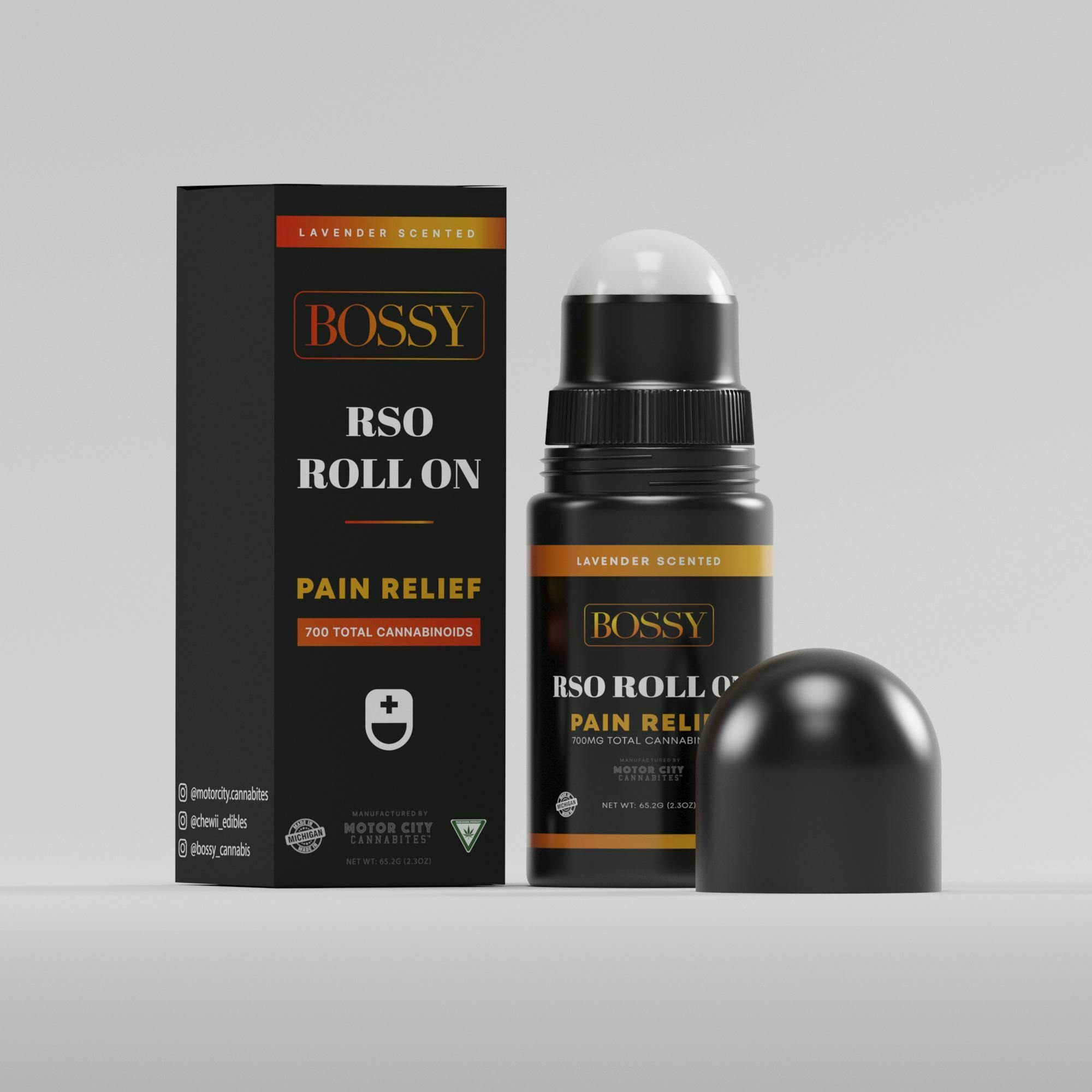 RSO Roll-On Rub | 700mg | 2 oz | Bossy ** SALE * BOGO **
