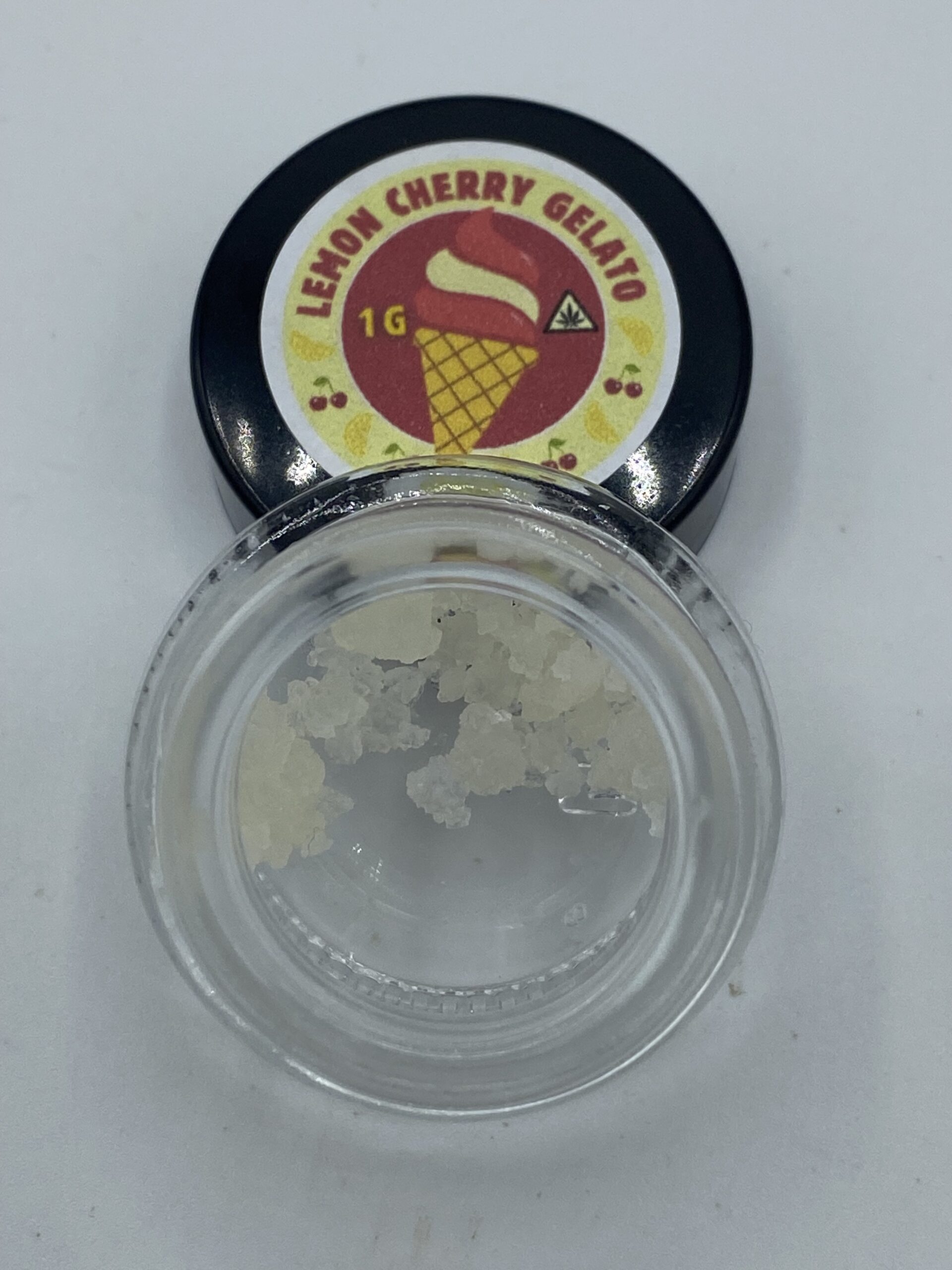 Lemon Cherry Gelato | Sugar | 1g | Zips Dabs ** SALE *1g/ $10 **