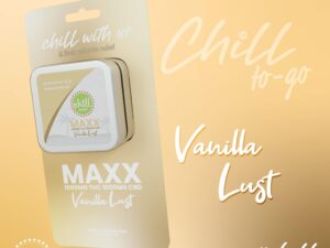 MAXX To-Go Chill Rub | 1000mg THC | 1000mg CBD | 5G | Vanilla Lust ** SALE * 2/$20 **